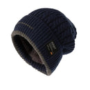 Gorro de Tricô Forrado Unissex para Inverno